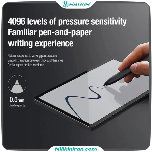 قلم لمسی نیلکین مدل iSketch S3 Adjustable Capacitive Stylus برای Samsung Tablet