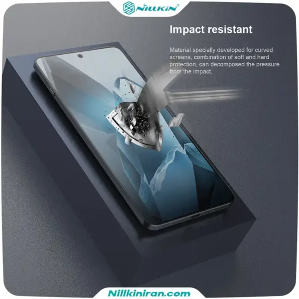 گلس نیلکین One Plus 13 مدل Impact Resistant Curved Film