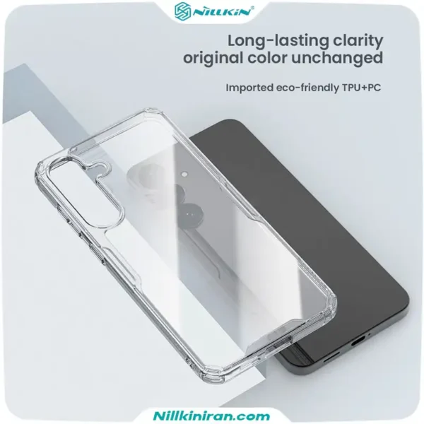 قاب شفاف نیلکین سامسونگ Samsung Galaxy S25 مدل Nature TPU Pro