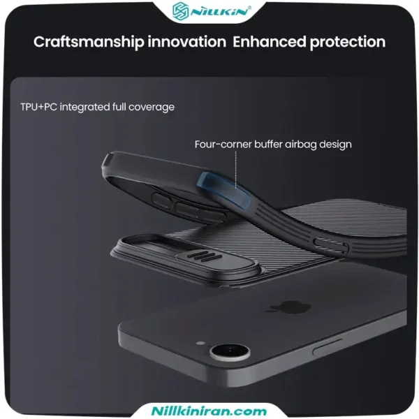 قاب نیلکین آیفون iPhone 16e مدل CamShield Pro Magnetic - تصویر 6