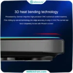 گلس نیلکین آیفون iPhone 16 Pro Max مدل 3D CP+MAX
