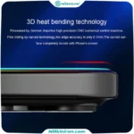 گلس نیلکین آیفون iPhone 16 Pro مدل 3D CP+MAX