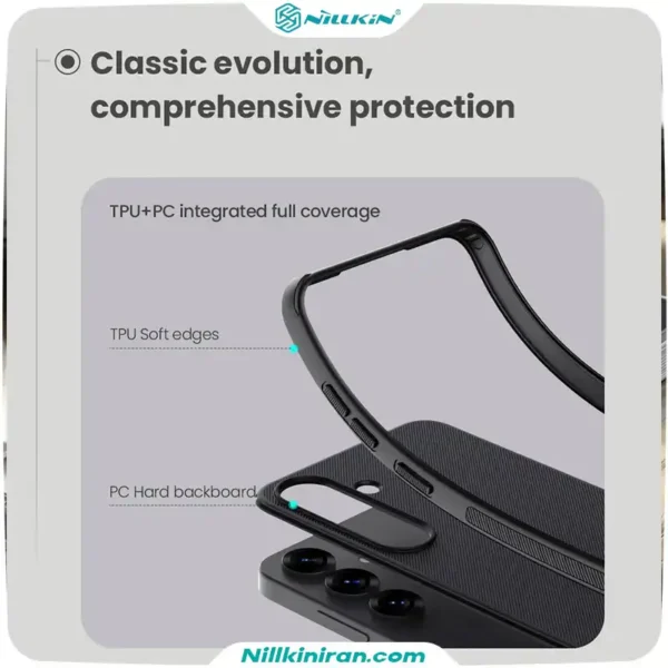 قاب نیلکین سامسونگ Samsung Galaxy S25 مدل Super Frosted Shield Pro