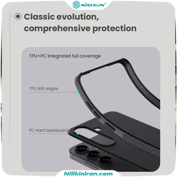 قاب نیلکین سامسونگ Galaxy S25 مدل Super Frosted Shield Pro Magnetic
