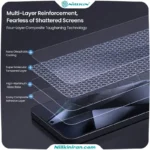 گلس نیلکین سامسونگ Samsung Galaxy S25 مدل H+ Pro tempered glass