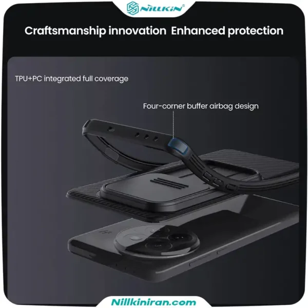 قاب نیلکین One Plus 13 مدل CamShield Pro