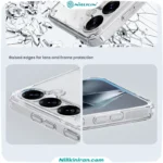 قاب شفاف نیلکین سامسونگ Samsung Galaxy S25 مدل Nature TPU Pro