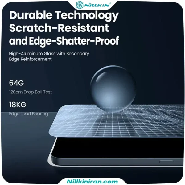 گلس حریم شخصی نیلکین سامسونگ Galaxy S25 Edge مدل Guardian privacy