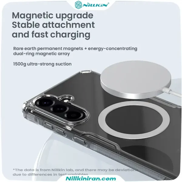 قاب نیلکین سامسونگ Samsung Galaxy A56 5G مدل Nature TPU Pro Magnetic