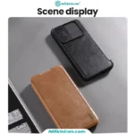 قاب نیلکین سامسونگ Samsung Galaxy A56 5G مدل Qin Pro leather