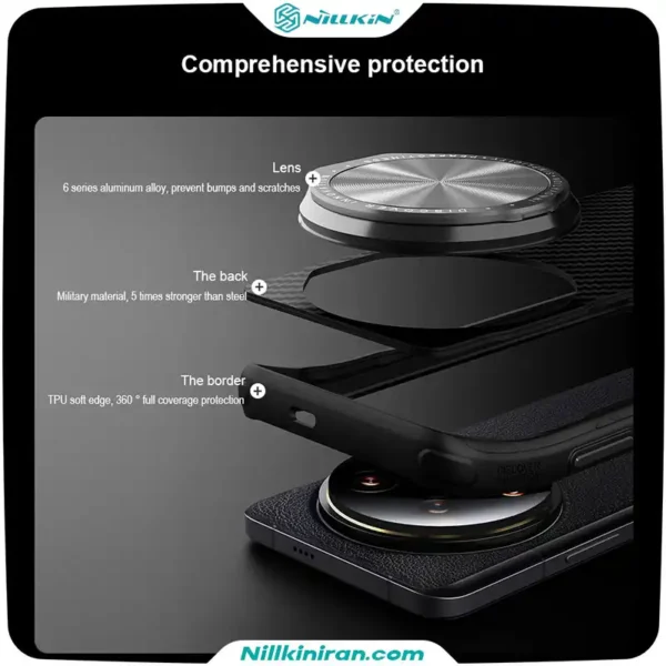 قاب نیلکین شیائومی Xiaomi 14 Ultra مدل CarboProp