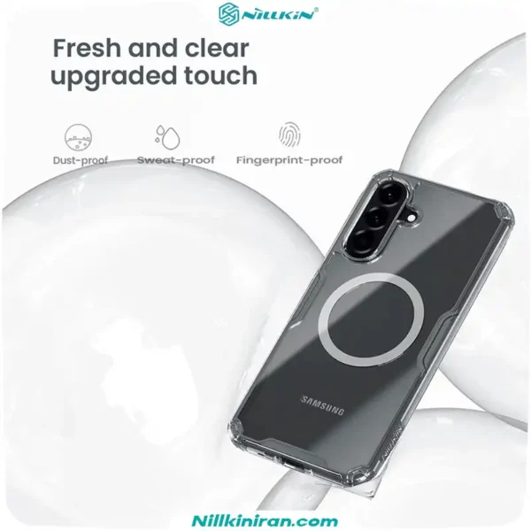 قاب نیلکین سامسونگ Samsung Galaxy A56 5G مدل Nature TPU Pro Magnetic