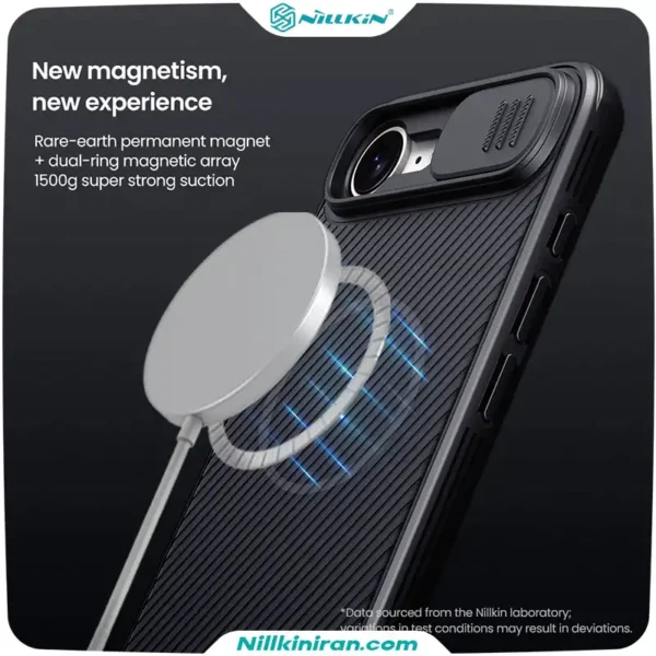 قاب نیلکین آیفون iPhone 16e مدل CamShield Pro Magnetic - تصویر 10