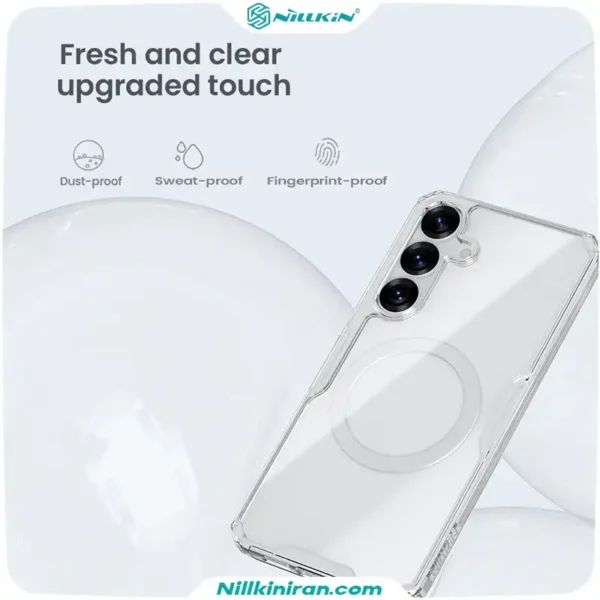 قاب نیلکین سامسونگ Samsung Galaxy S25 مدل Nature TPU Pro Magnetic