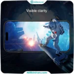 گلس نیلکین آیفون iPhone 16 مدل 3D CP+MAX