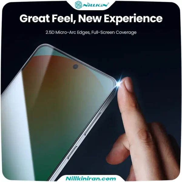گلس حریم شخصی نیلکین سامسونگ Galaxy S25 Edge مدل Guardian privacy