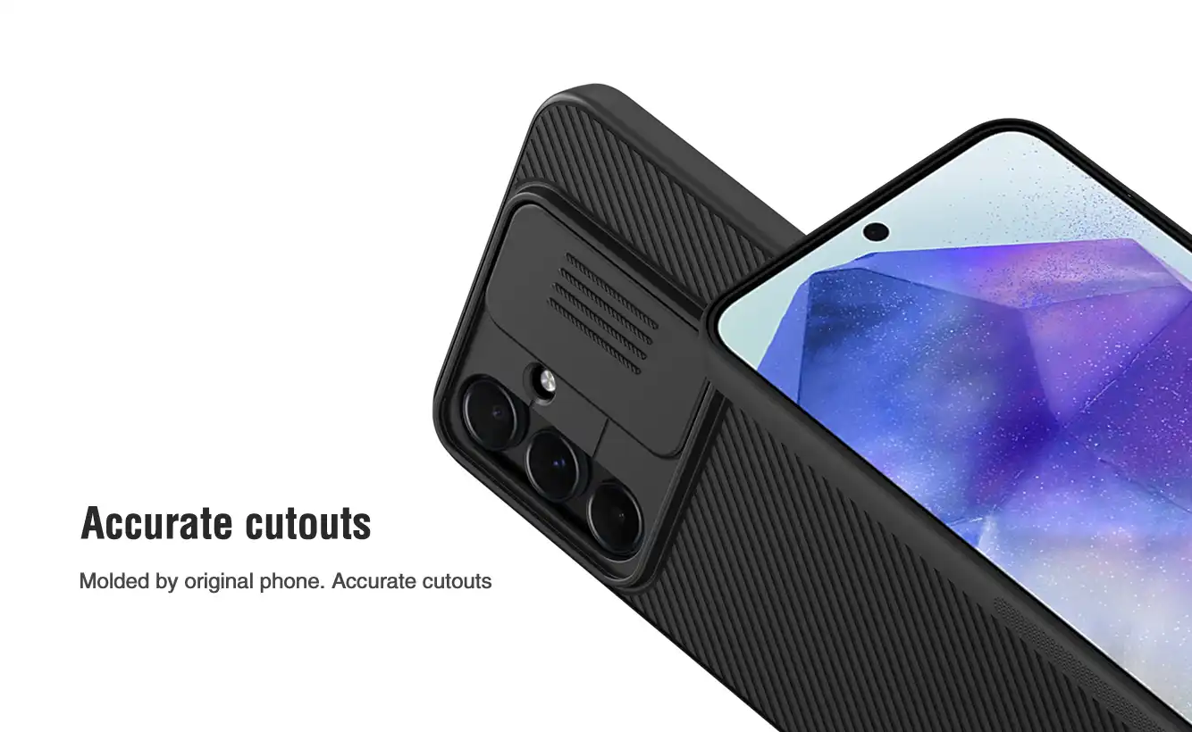 قاب نیلکین سامسونگ Samsung Galaxy A16 4G,5G مدل CamShield 