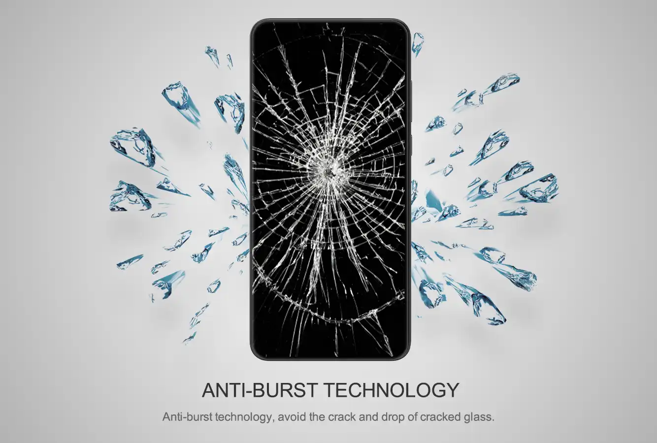 گلس نیلکین شیائومی Xiaomi Redmi Turbo 4 مدل CP+ Pro tempered glass