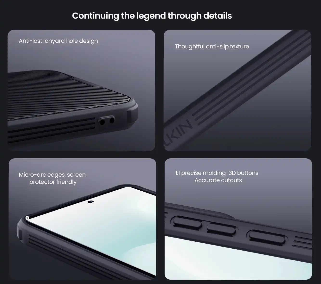 قاب نیلکین شیائومی Xiaomi Poco F7 مدل CamShield Pro