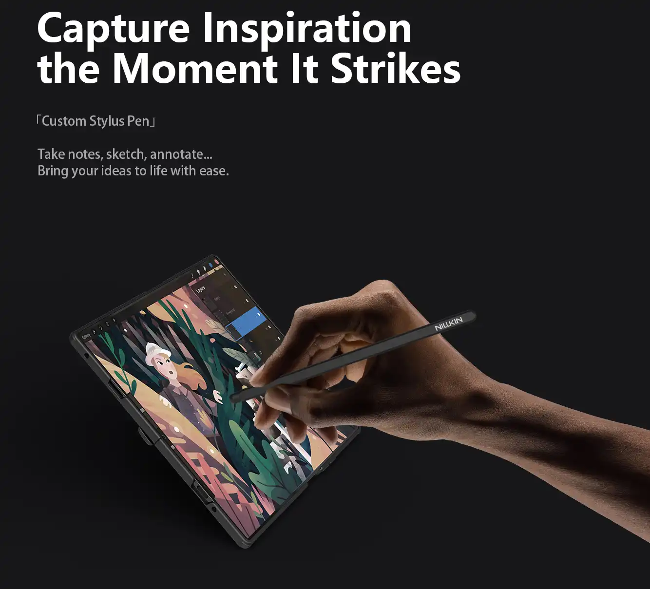 قاب نیلکین سامسونگ Samsung Galaxy Z Fold 7 مدل Camshield Prop Magnetic Clear version