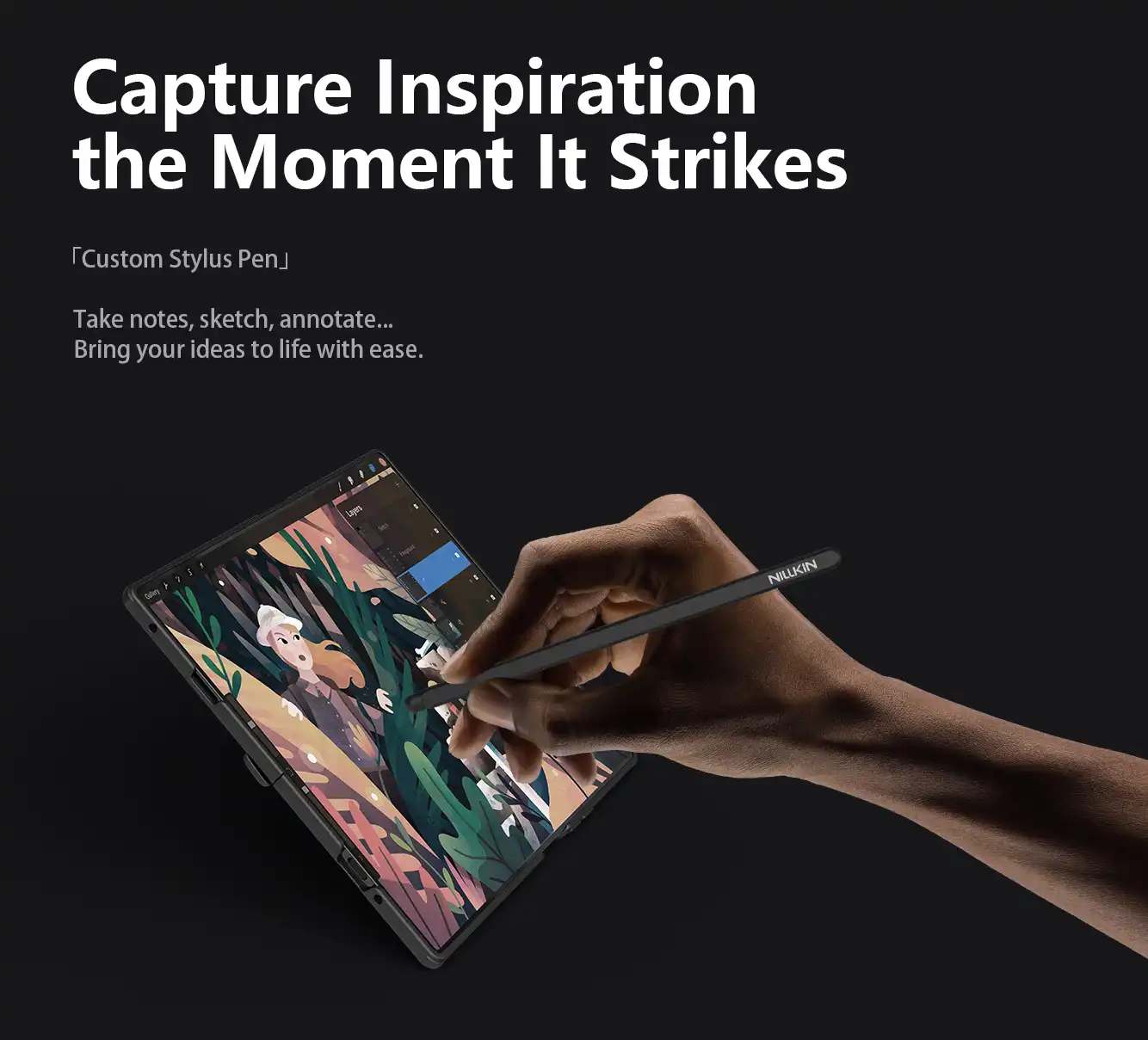 قاب نیلکین سامسونگ Samsung Galaxy Z Fold 7 مدل CamShield Prop (S Pen version)