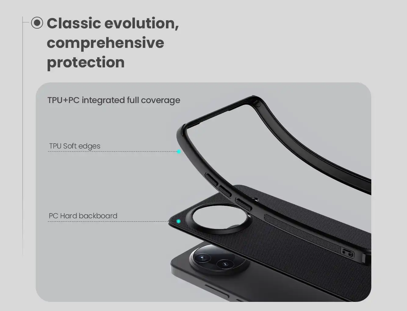 قاب نیلکین شیائومی Poco F7 Pro مدل Super Frosted Shield Pro