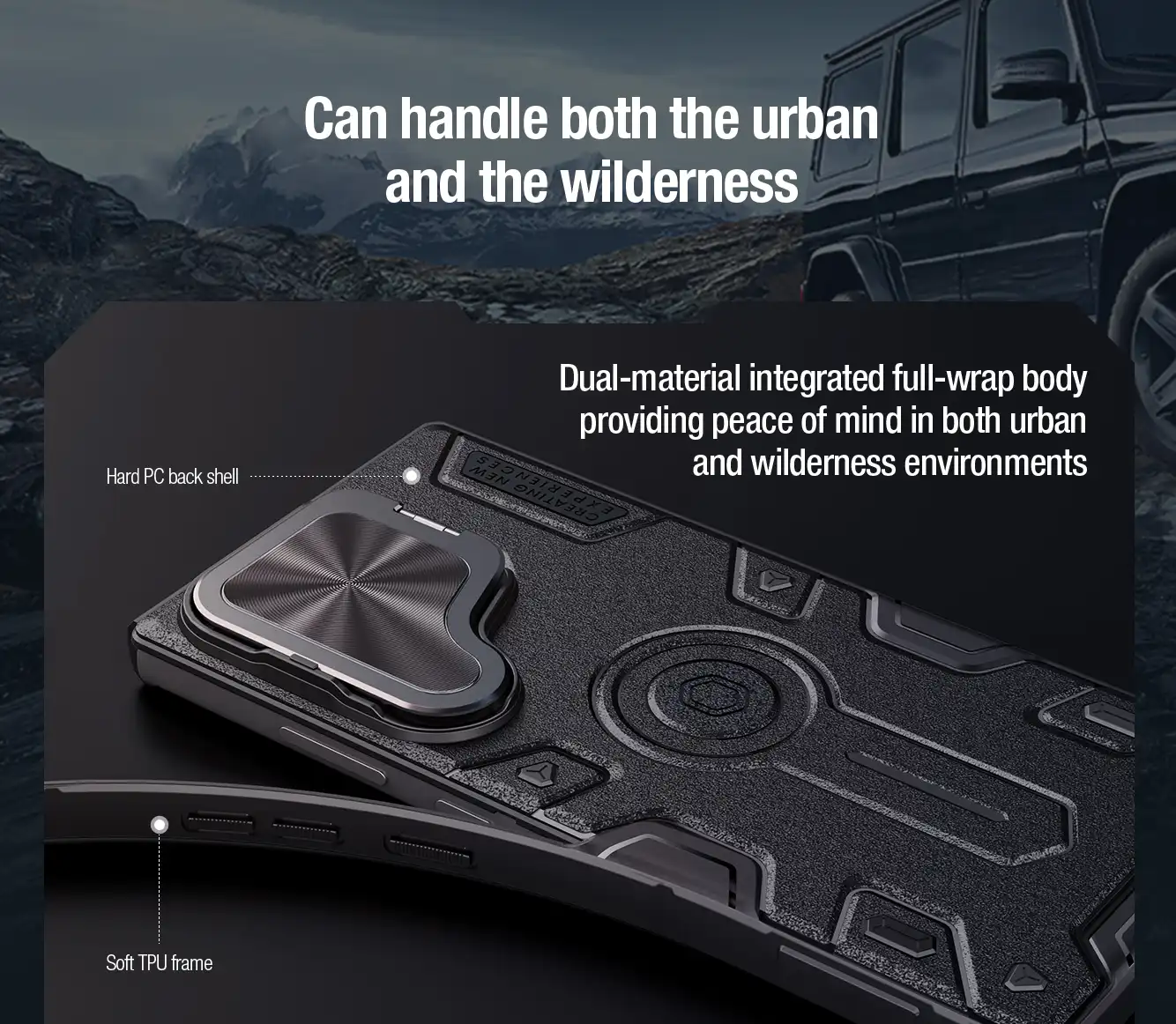قاب نیلکین سامسونگ Samsung Galaxy S25 Ultra مدل CamShield Armor Prop
