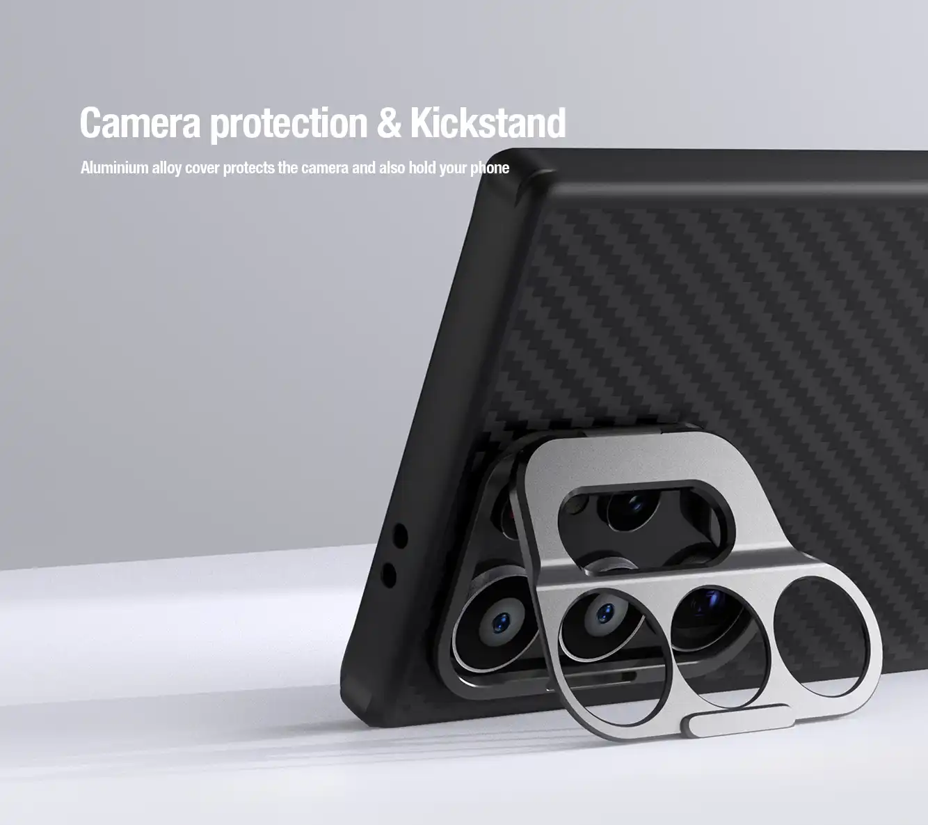 قاب نیلکین سامسونگ Samsung Galaxy S24 Ultra مدل CarboProp camera cutout