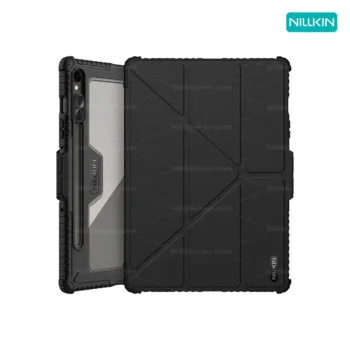 کیف محافظ نیلکین سامسونگ Samsung Galaxy Tab S9/S10 FE مدل Bumper Leather Case Pro
