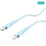 کابل سیلیکونی 1.2 متری Lightning نیلکین مدل Flowspeed Liquid Silicone
