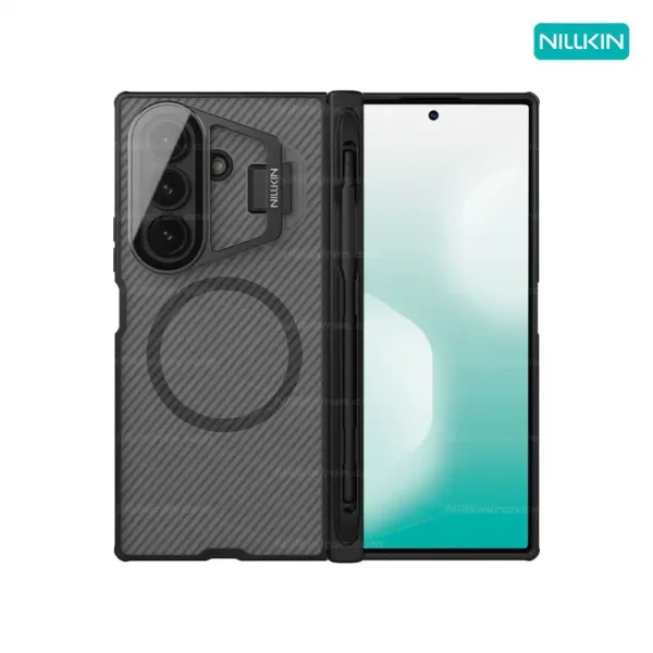 قاب نیلکین سامسونگ Samsung Galaxy Z Fold 7 مدل Camshield Prop Magnetic Clear version