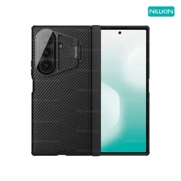 قاب نیلکین سامسونگ Samsung Galaxy Z Fold 7 مدل CamShield Prop Magnetic (Transparent Lens Guard Version)