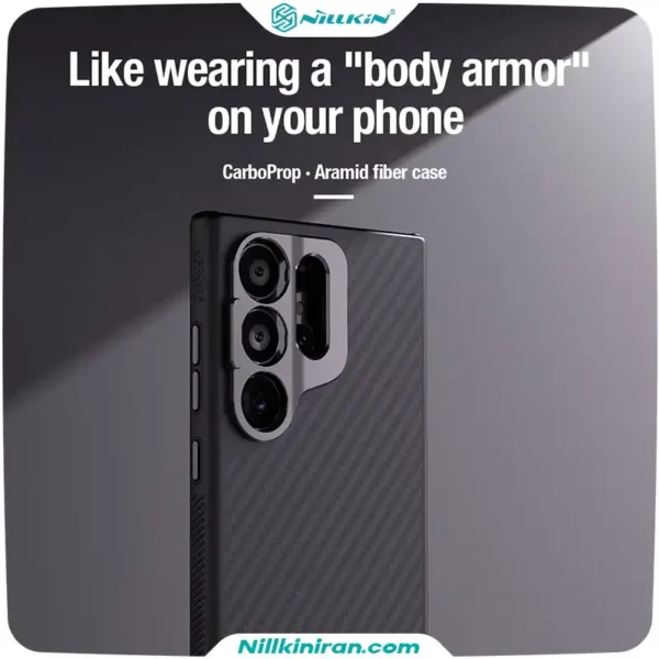 قاب نیلکین سامسونگ Samsung Galaxy S24 Ultra مدل CarboProp camera cutout