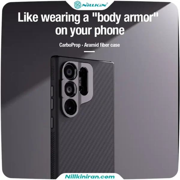 قاب نیلکین سامسونگ Samsung Galaxy S24 Ultra مدل CarboProp camera cutout