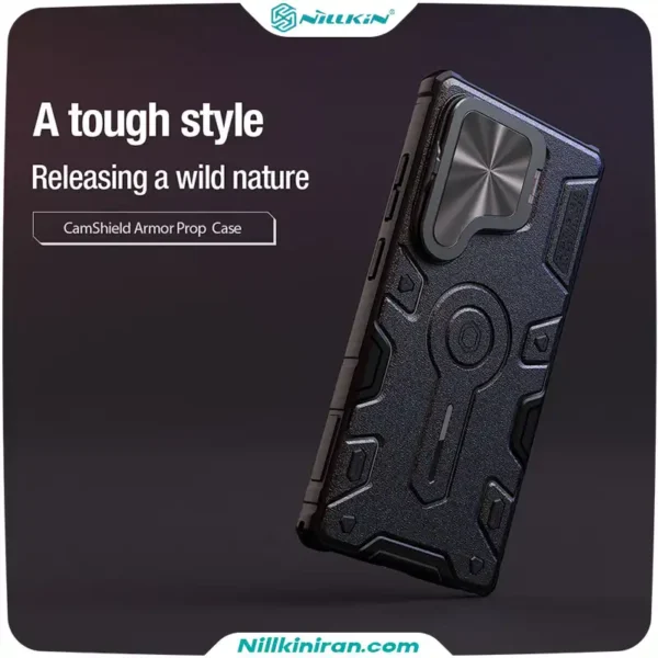 قاب نیلکین سامسونگ Samsung Galaxy S25 Ultra مدل CamShield Armor Prop