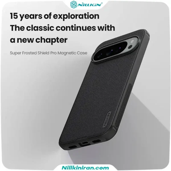 قاب نیلکین گوگل پیکسل Google Pixel 10 Pro XL مدل Super Frosted Shield Pro Magnetic
