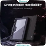 کیف محافظ نیلکین سامسونگ Samsung Galaxy Tab S9/S10 FE مدل Bumper Leather Case Pro