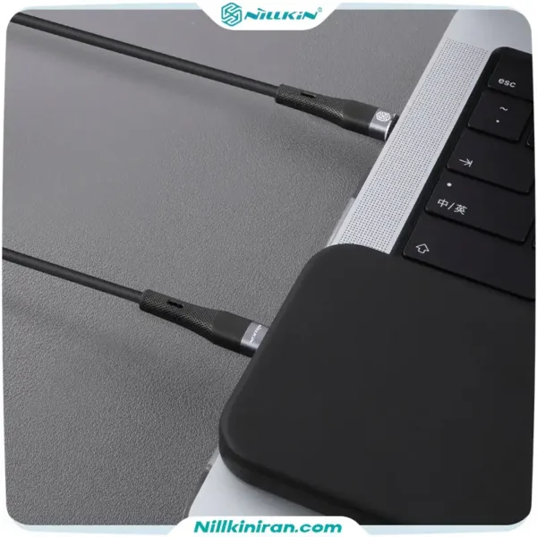 کابل سیلیکونی 1.2 متری Lightning نیلکین مدل Flowspeed Liquid Silicone