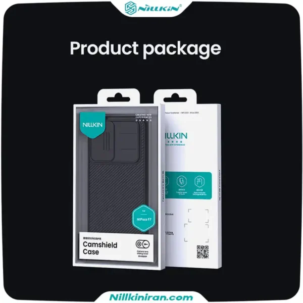 قاب نیلکین شیائومی Xiaomi Poco F7 مدل CamShield Pro