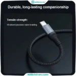 کابل تبدیل USB C به لایتنینگ USB C نیلکین مدل DualPower 2 in 1