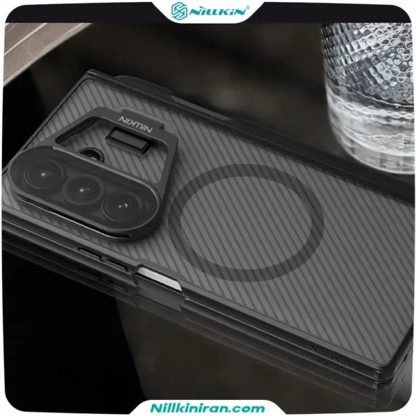 قاب نیلکین سامسونگ Samsung Galaxy Z Fold 7 مدل Camshield Prop Magnetic Clear version