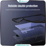 کیف محافظ نیلکین سامسونگ +Samsung Galaxy Tab S10 FE مدل Bumper Leather Case Pro