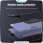 کیف محافط نیلکین سامسونگ Galaxy Tab S9 Ultra مدل Bumper Leather Case Pro