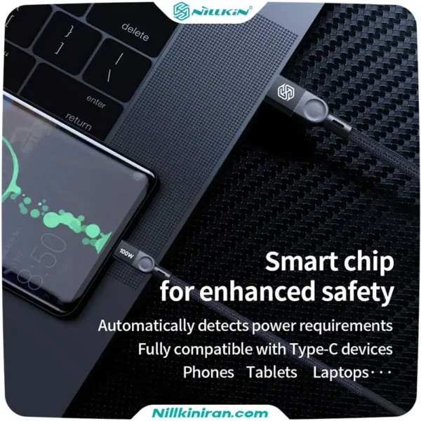 کابل شارژ مغناطیسی Type-C نیلکین مدل MagCharge