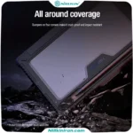 کیف محافظ نیلکین سامسونگ Samsung Galaxy Tab S9/S10 FE مدل Bumper Leather Case Pro