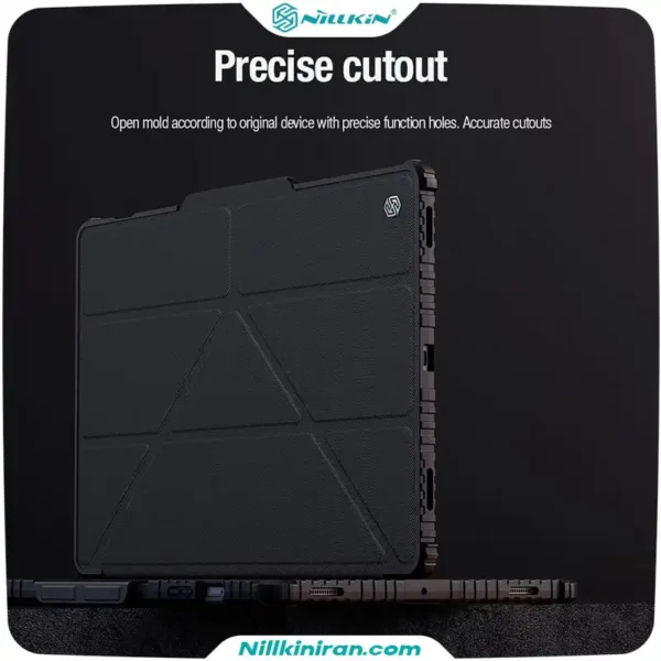 کیف محافط نیلکین سامسونگ Galaxy Tab S9 Ultra مدل Bumper Leather Case Pro
