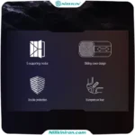 کیف محافظ نیلکین سامسونگ +Samsung Galaxy Tab S10 FE مدل Bumper Leather Case Pro