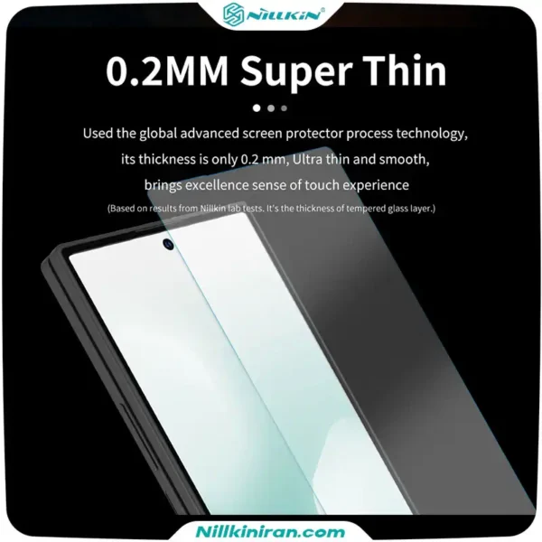 گلس نیلکین سامسونگ Samsung Galaxy Z Fold 7 مدل H+ Pro tempered glass