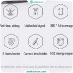 قاب نیلکین سامسونگ Samsung Galaxy S24 Ultra مدل CarboProp camera cutout