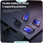 کیف محافظ نیلکین سامسونگ Samsung Galaxy Tab S9/S10 FE مدل Bumper Leather Case Pro